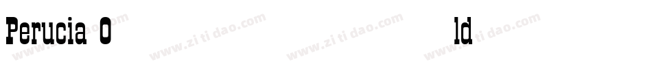 Perucia Old Normal字体转换
